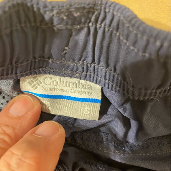 Columbia Dark Blue Sports Shorts Small (NE) - Picture 4 of 7